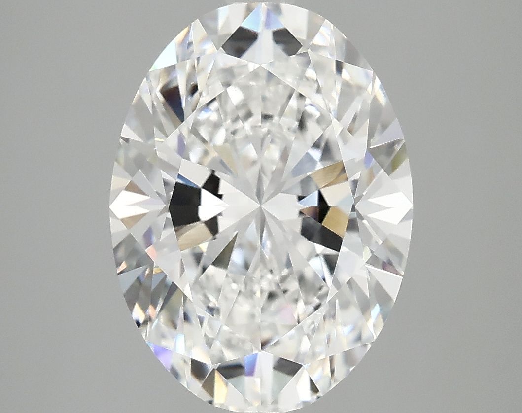 4.10 ct. oval Lab Grown Diamond front image