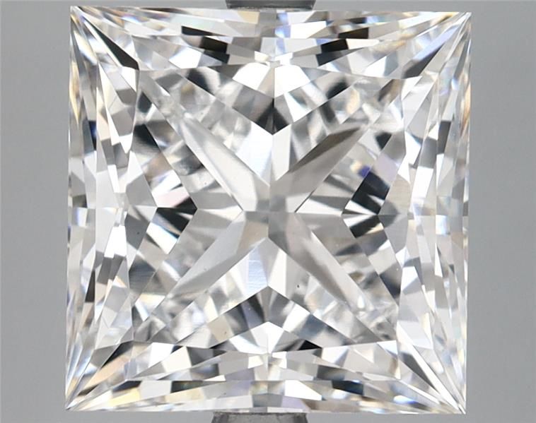 5.71 ct. princess Lab Grown Diamond front image