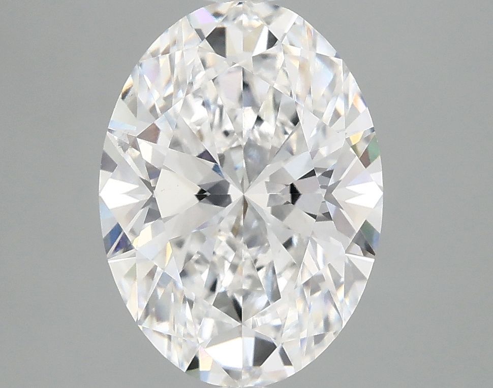 2.86 ct. oval Lab Grown Diamond front image