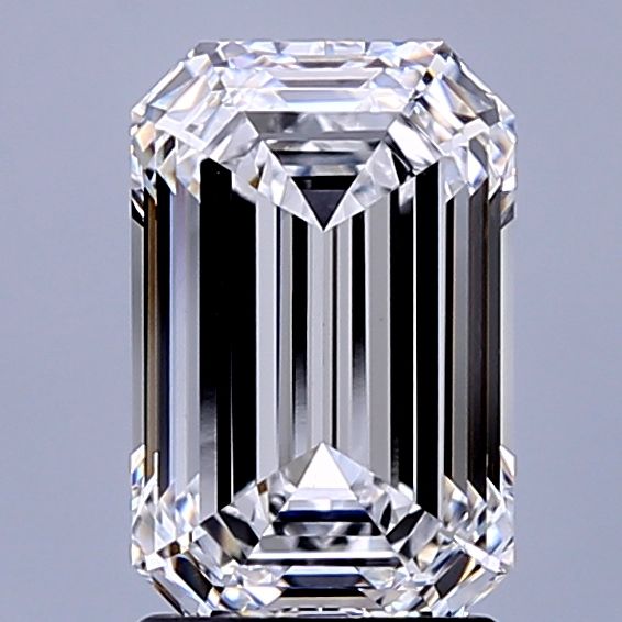 2.46 ct. emerald Lab Grown Diamond front image