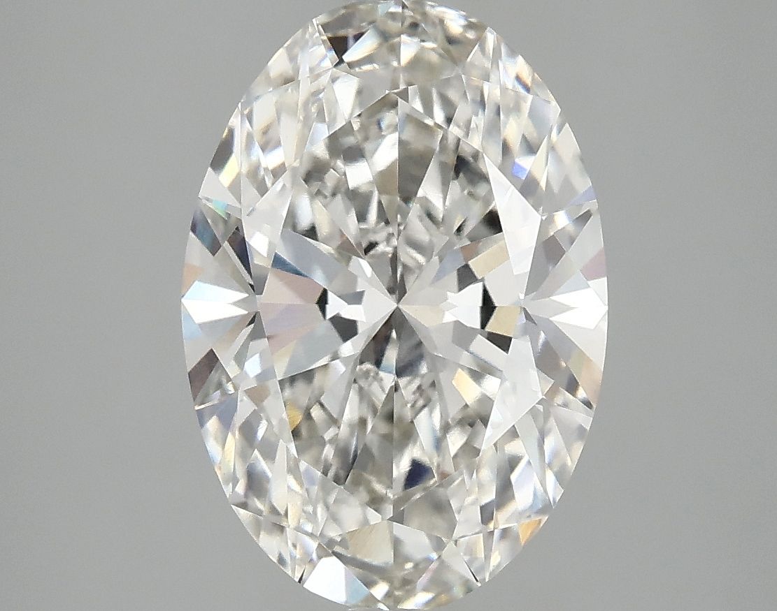 3.78 ct. oval Lab Grown Diamond front image