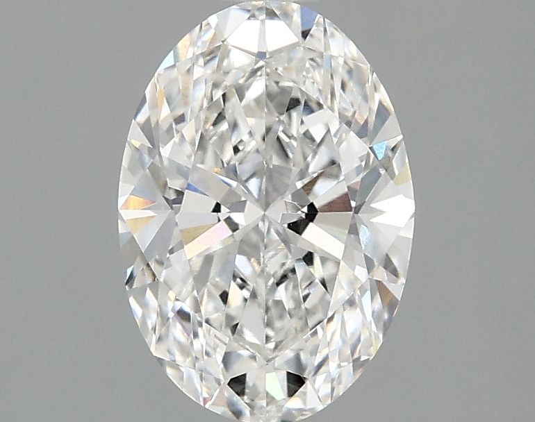 1.45 ct. oval Lab Grown Diamond front image