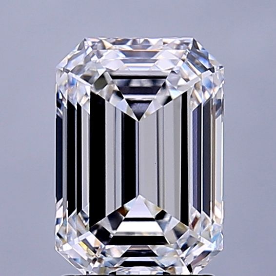 2.15 ct. emerald Lab Grown Diamond front image