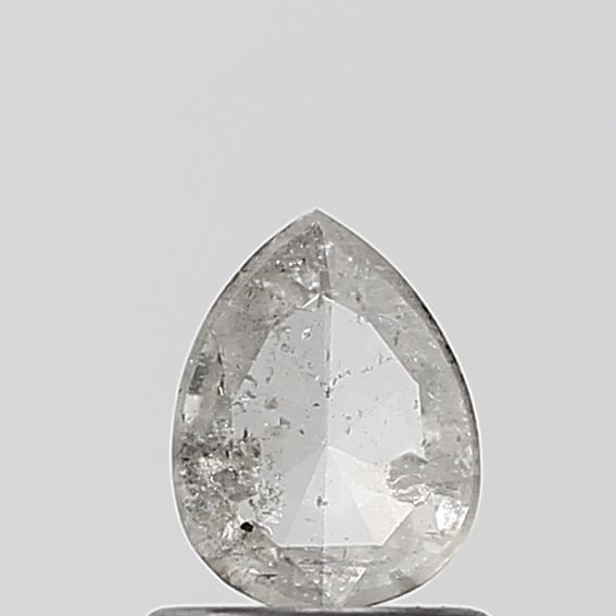 0.41 Carat Pear Diamond Salt and Pepper VVS2