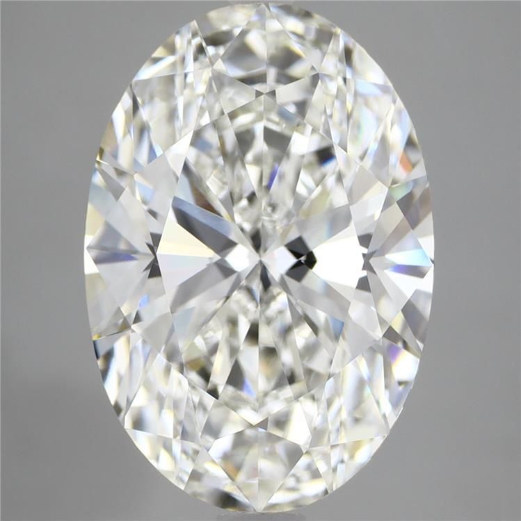 6.04 ct. oval Lab Grown Diamond front image