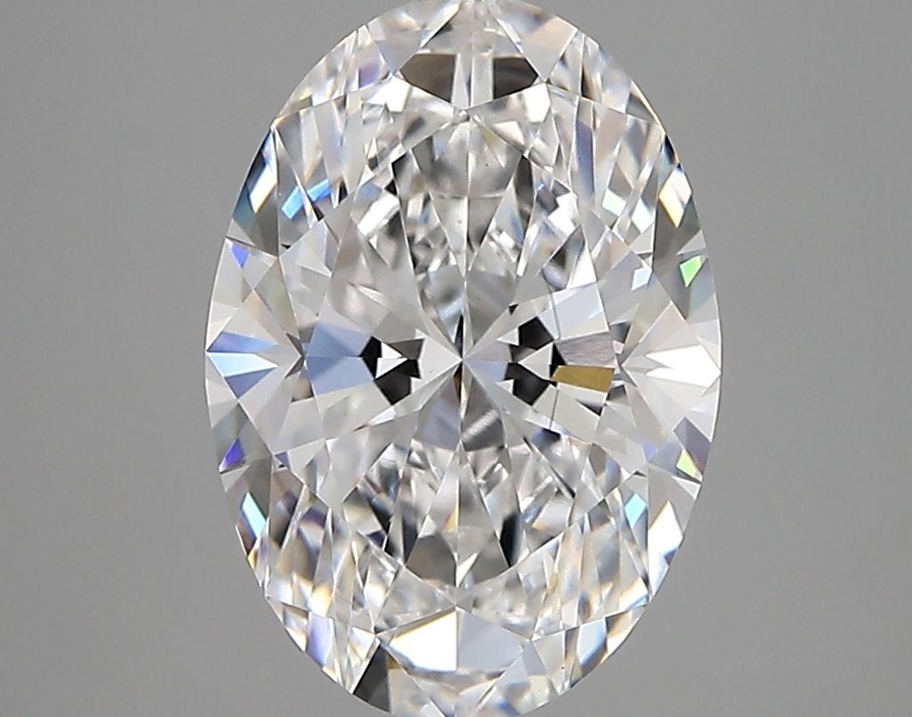 3.03 ct. oval Lab Grown Diamond front image