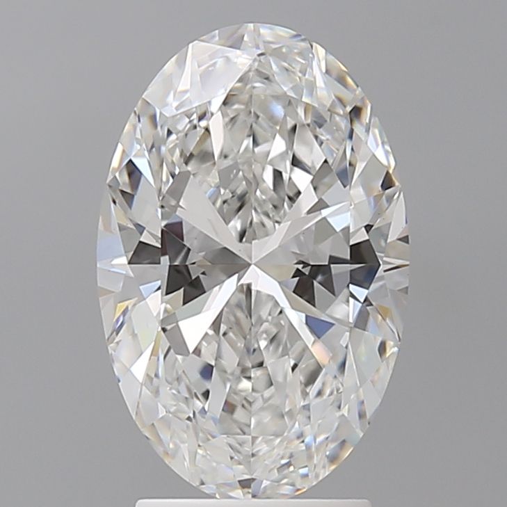 3.08 ct. oval Lab Grown Diamond front image