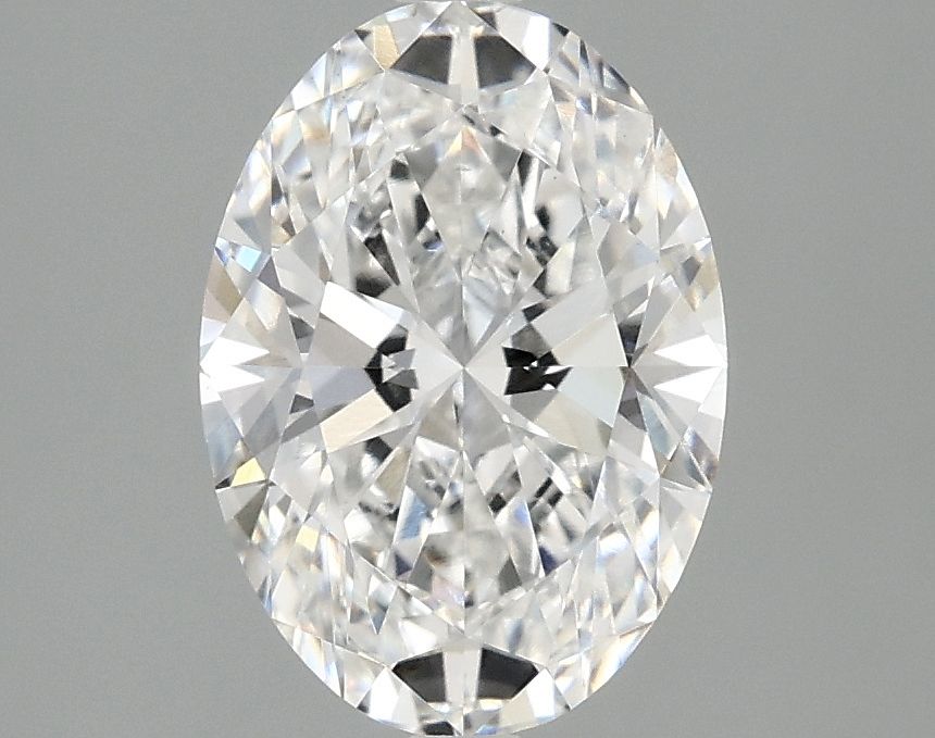 2.10 ct. oval Lab Grown Diamond front image