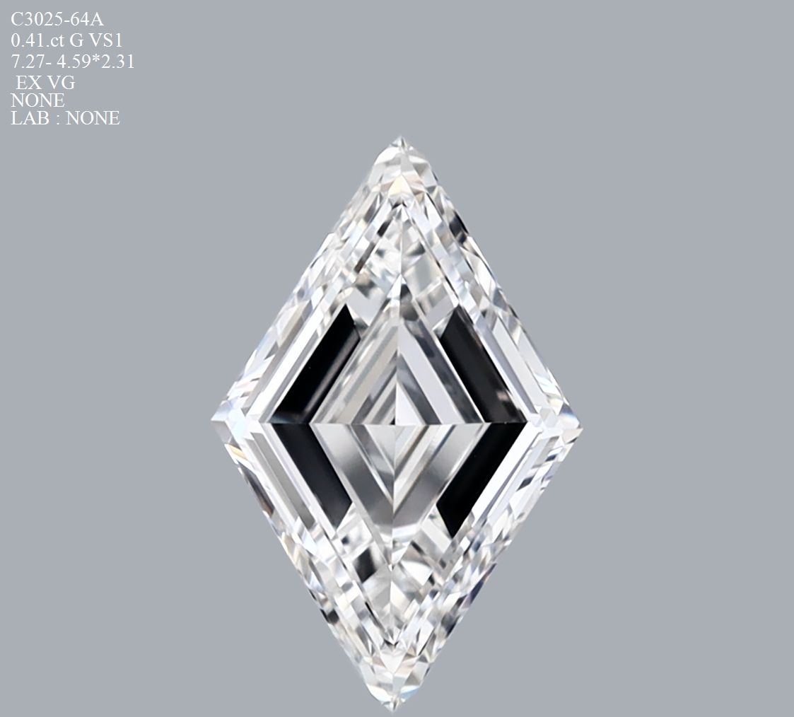 0.4 ct Lozenge Diamond