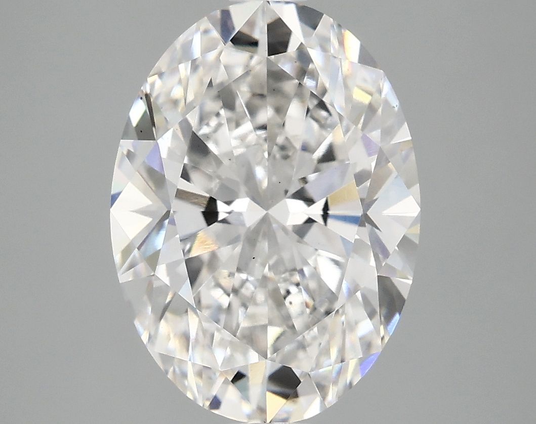 3.93 ct. oval Lab Grown Diamond front image