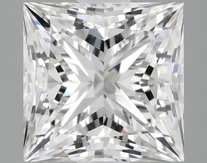 2.10 ct. princess Lab Grown Diamond front image