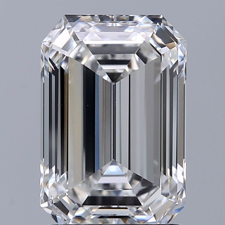 1.74 ct. emerald Lab Grown Diamond front image