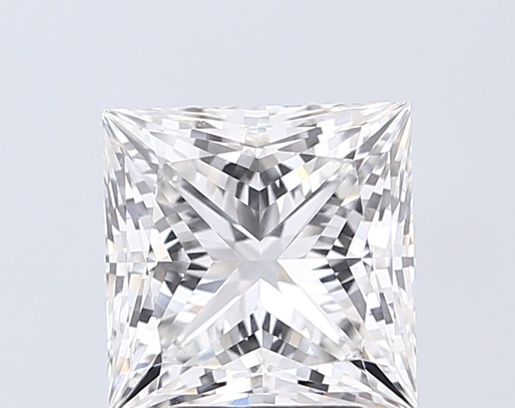 3.09 ct. princess Lab Grown Diamond front image