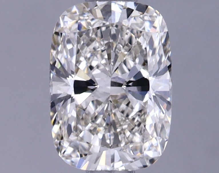 1 ct lab-grown Cushion brilliant Diamond