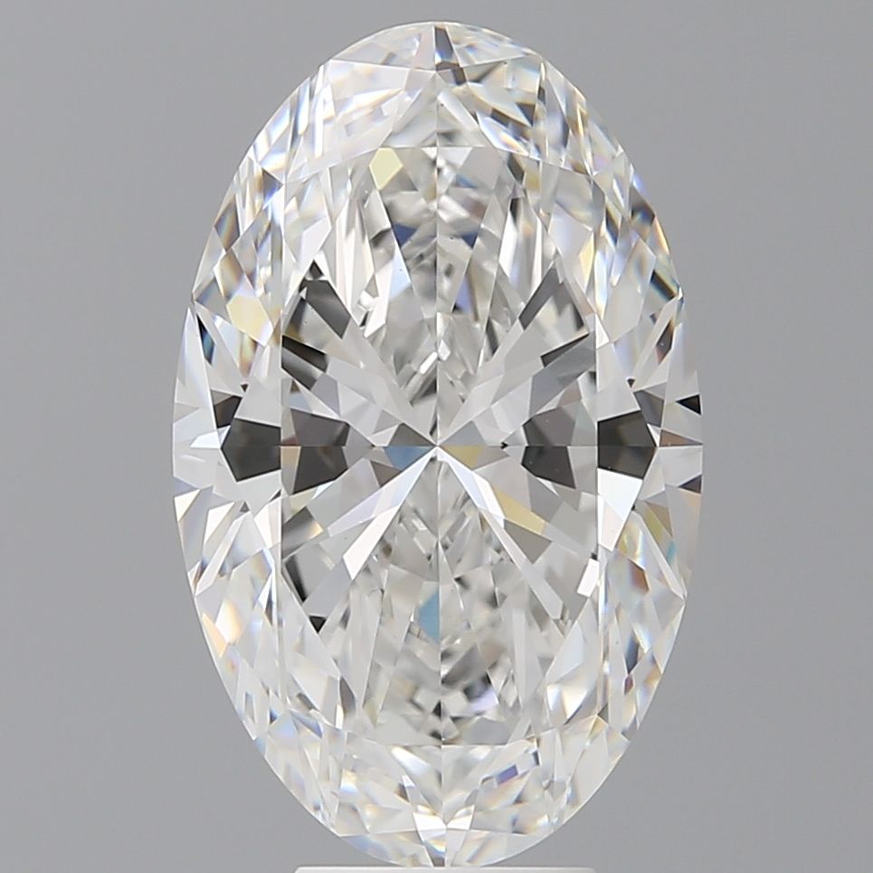 7.09 ct. oval Lab Grown Diamond front image