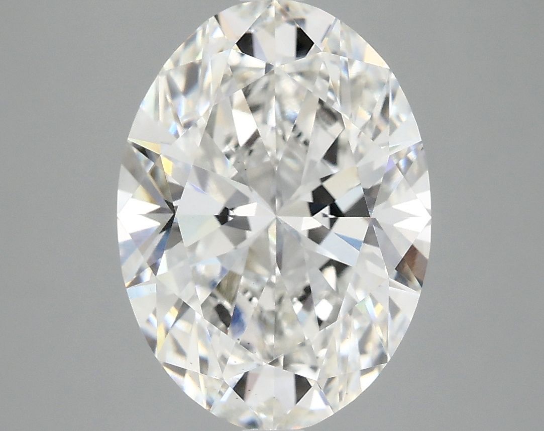 4.07 ct. oval Lab Grown Diamond front image