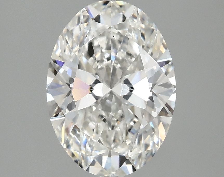 2.08 ct. oval Lab Grown Diamond front image