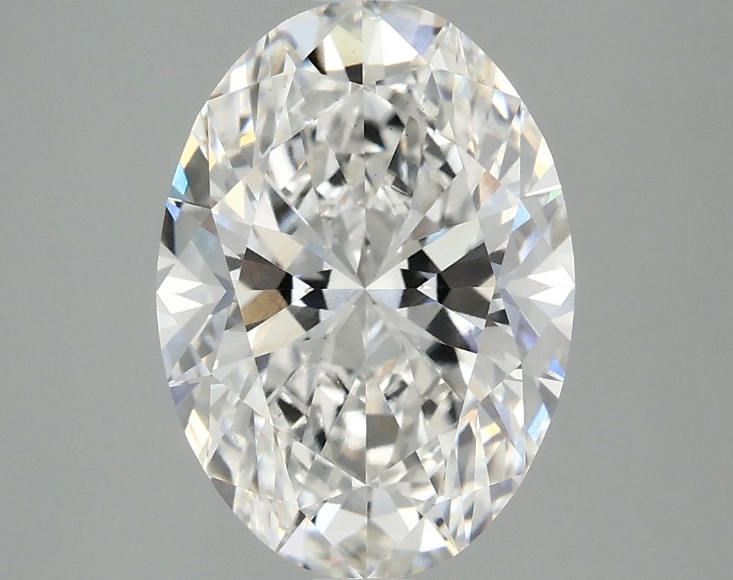 3.78 ct. oval Lab Grown Diamond front image
