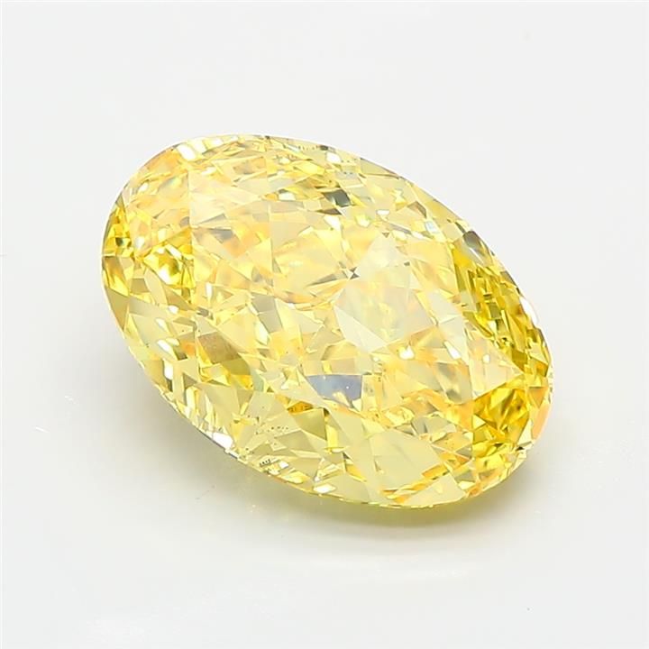 4.03 ct. oval Lab Grown Diamond front image