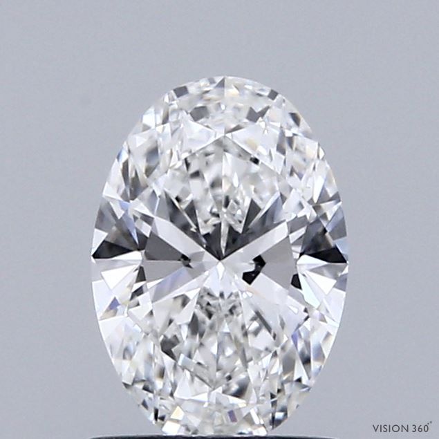 1.01 ct lab-grown Oval Diamond