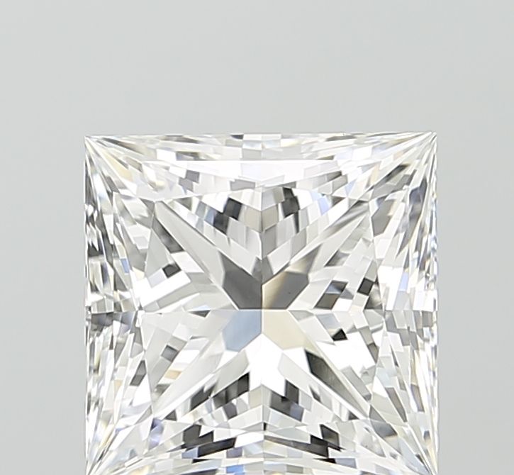 3.82 ct. princess Lab Grown Diamond front image
