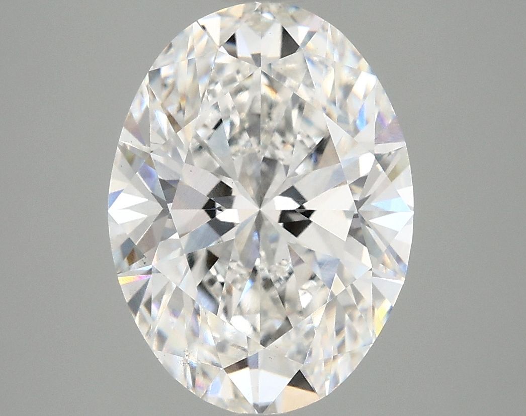 3.92 ct. oval Lab Grown Diamond front image