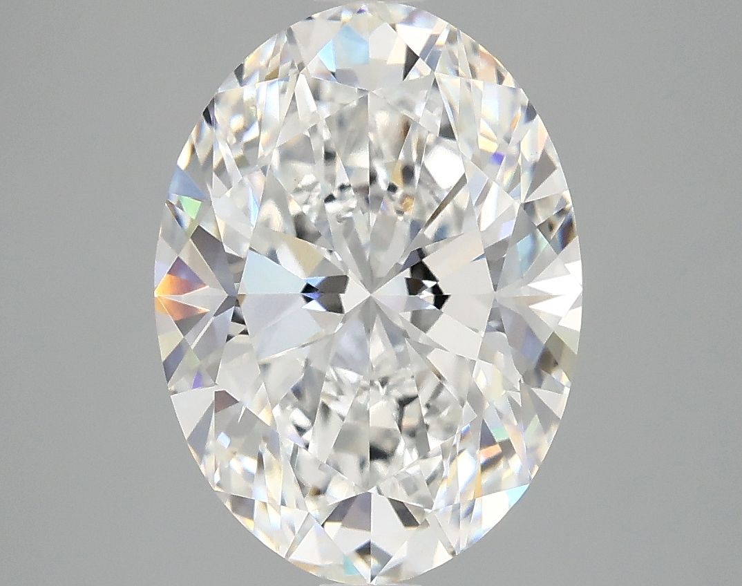 4.05 ct. oval Lab Grown Diamond front image