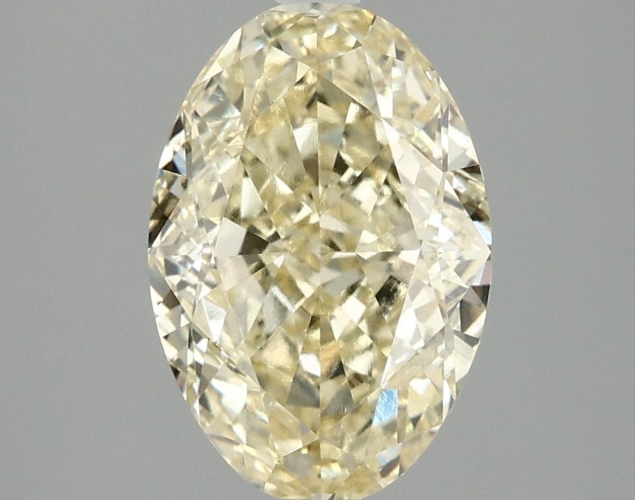 3.07 ct. oval Lab Grown Diamond front image