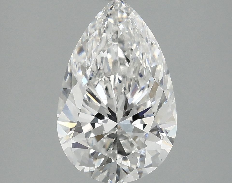 2.10 ct. pear Lab Grown Diamond front image