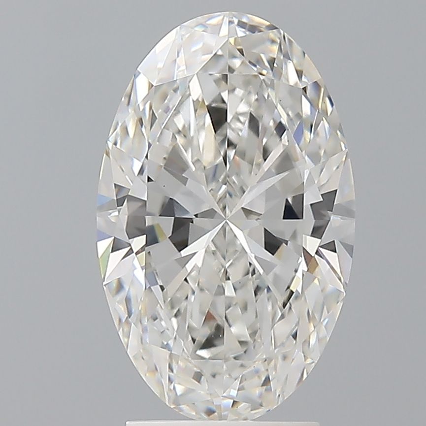 3.09 ct. oval Lab Grown Diamond front image