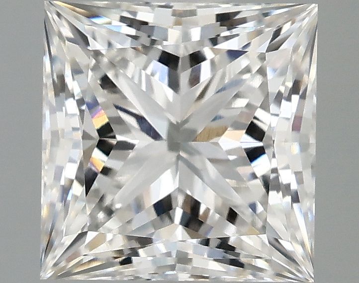 2.10 ct. princess Lab Grown Diamond front image