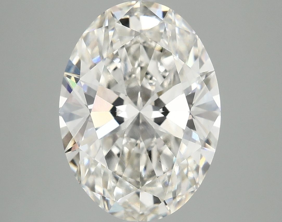 3.93 ct. oval Lab Grown Diamond front image