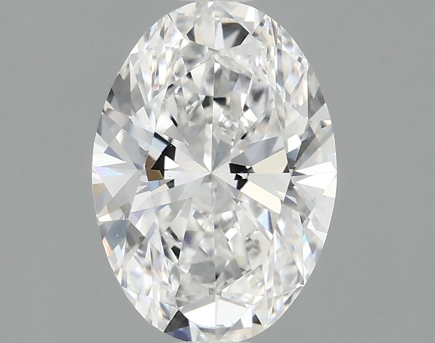 1.10 ct. oval Lab Grown Diamond front image