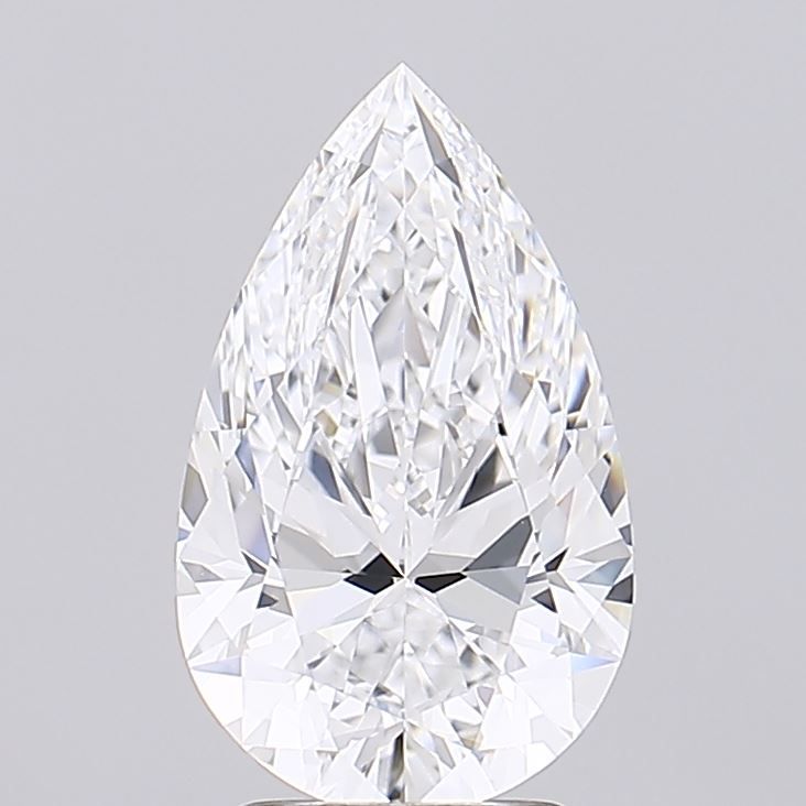 3.02 ct. pear Lab Grown Diamond front image