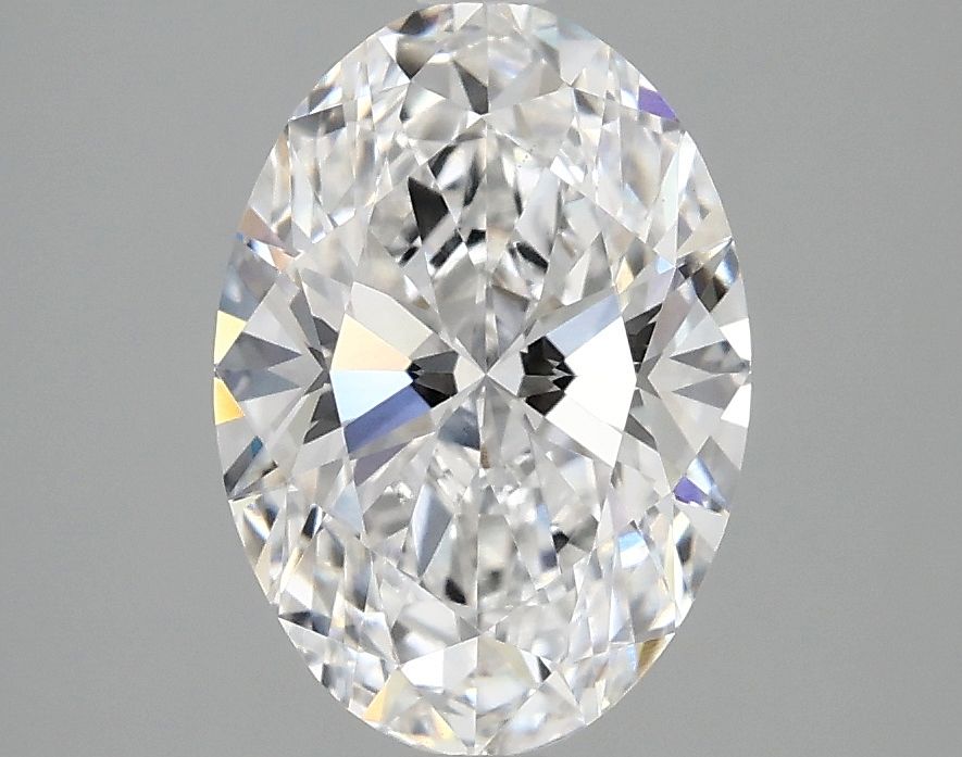 2.10 ct. oval Lab Grown Diamond front image