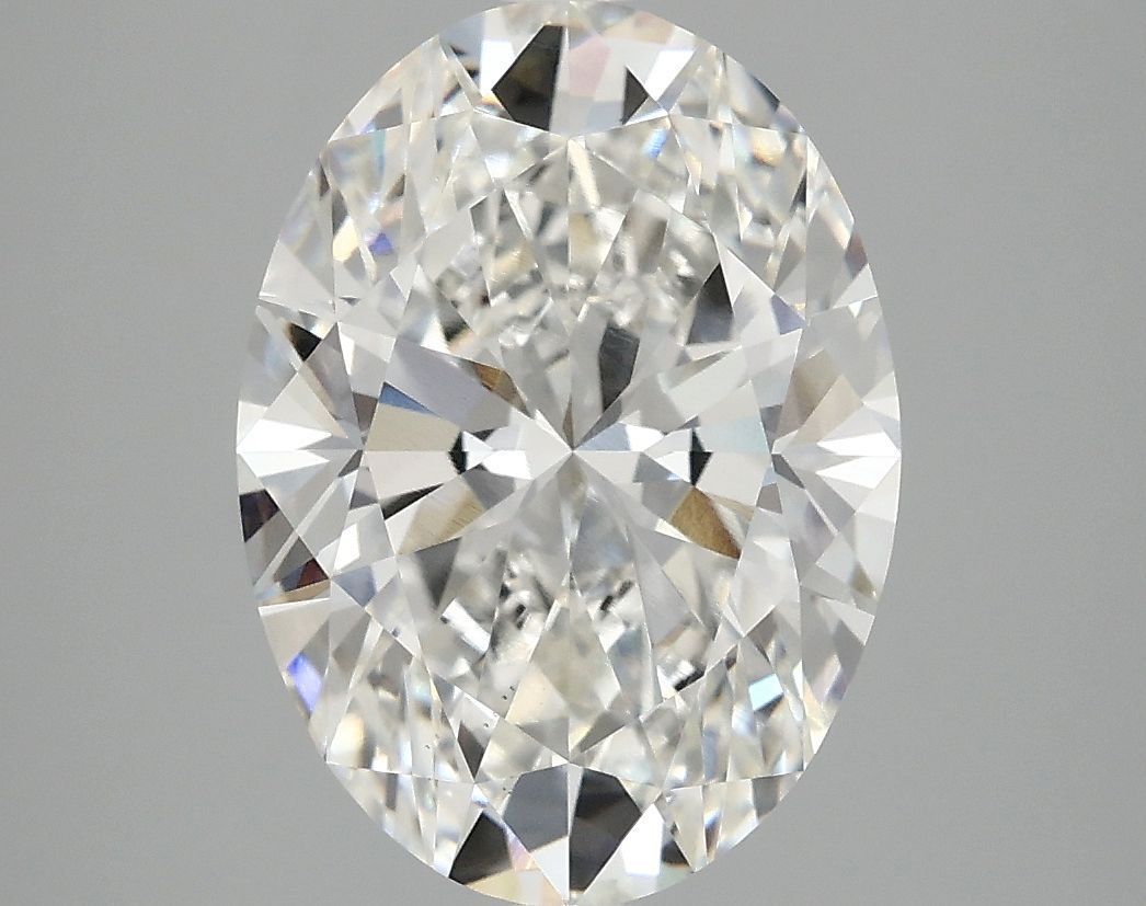 3.98 ct. oval Lab Grown Diamond front image