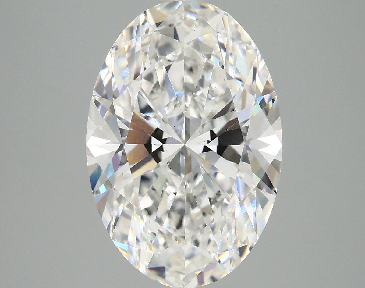 4.10 ct. oval Lab Grown Diamond front image