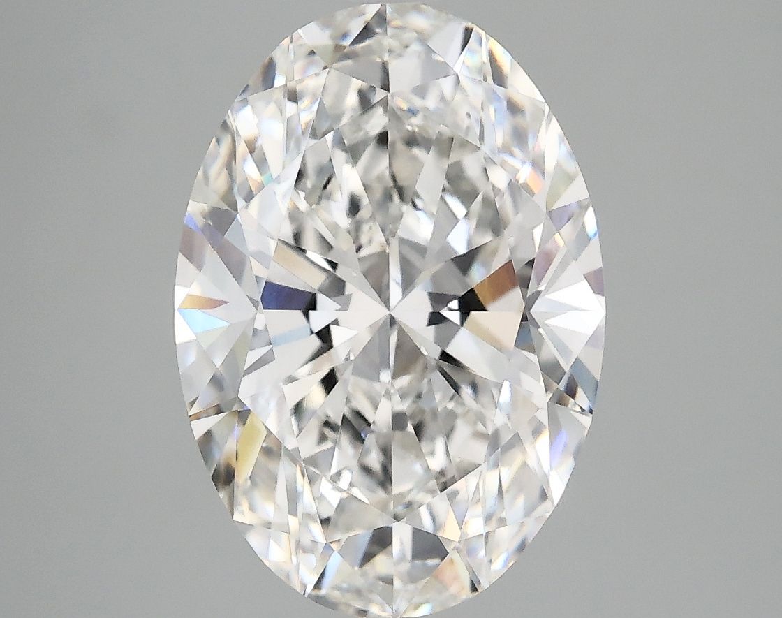 3.90 ct. oval Lab Grown Diamond front image