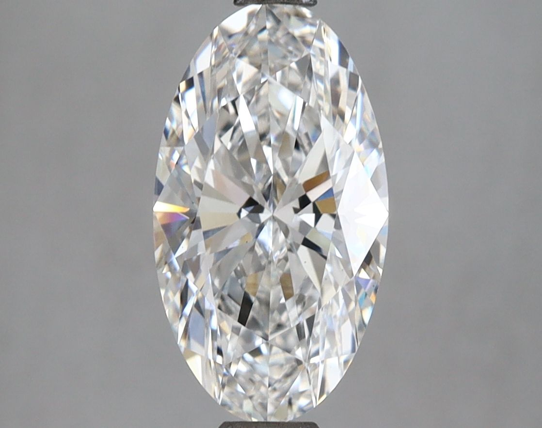 2.08 ct. oval Lab Grown Diamond front image