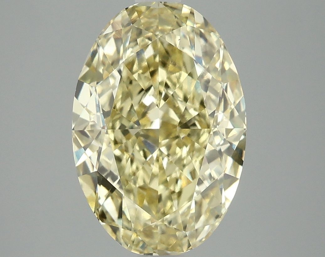 4.09 ct. oval Lab Grown Diamond front image