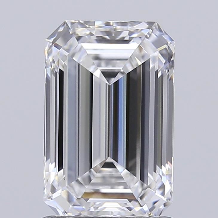 1.58 ct. emerald Lab Grown Diamond front image