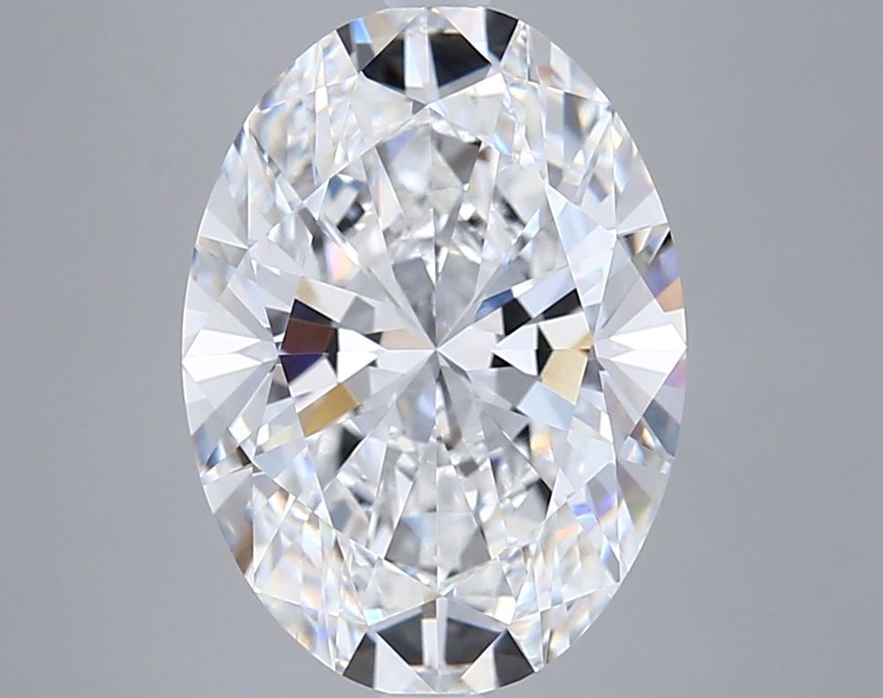 6.07 ct. oval Lab Grown Diamond front image