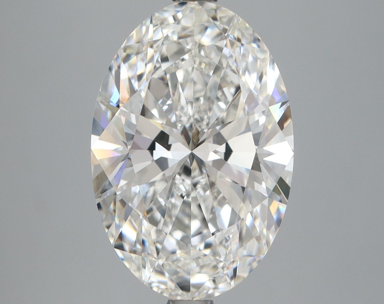 5.07 ct. oval Lab Grown Diamond front image