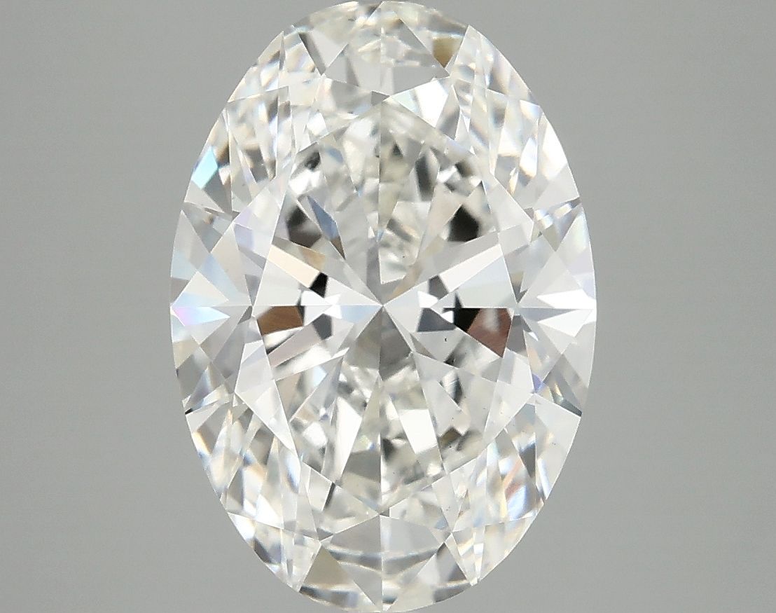 4.05 ct. oval Lab Grown Diamond front image