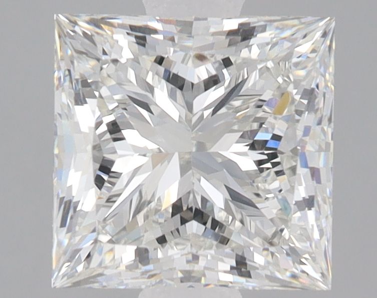 2.81 ct. princess Lab Grown Diamond front image