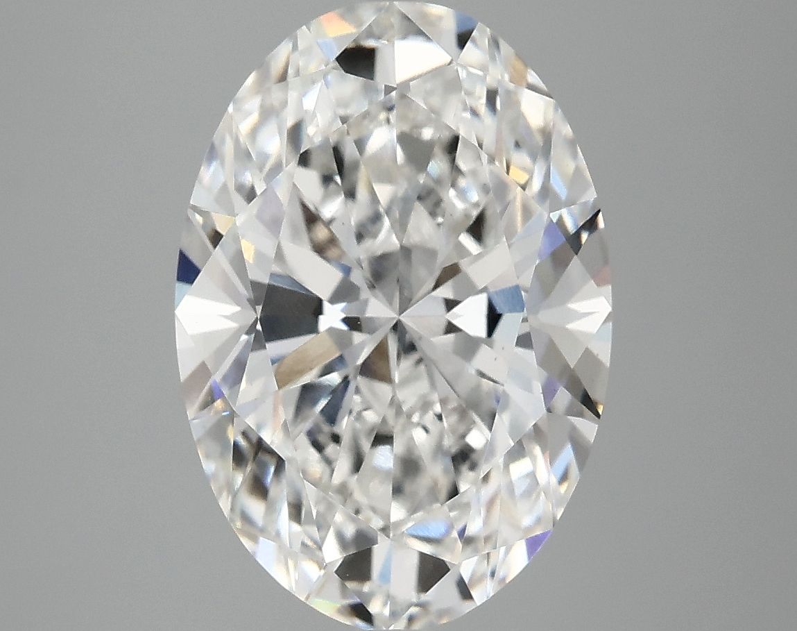 4.02 ct. oval Lab Grown Diamond front image