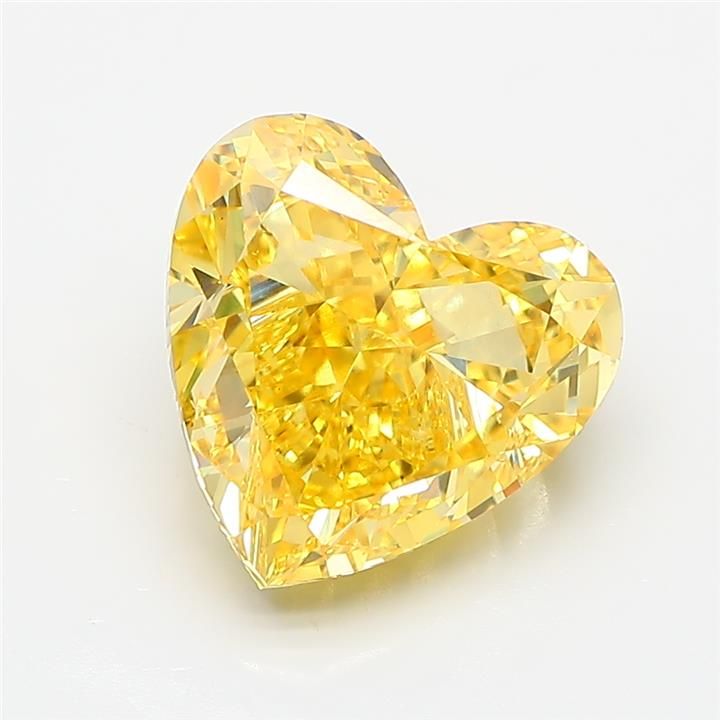 5.01 ct. heart Lab Grown Diamond front image