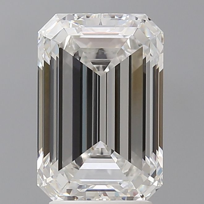 3.60 ct. emerald Lab Grown Diamond front image