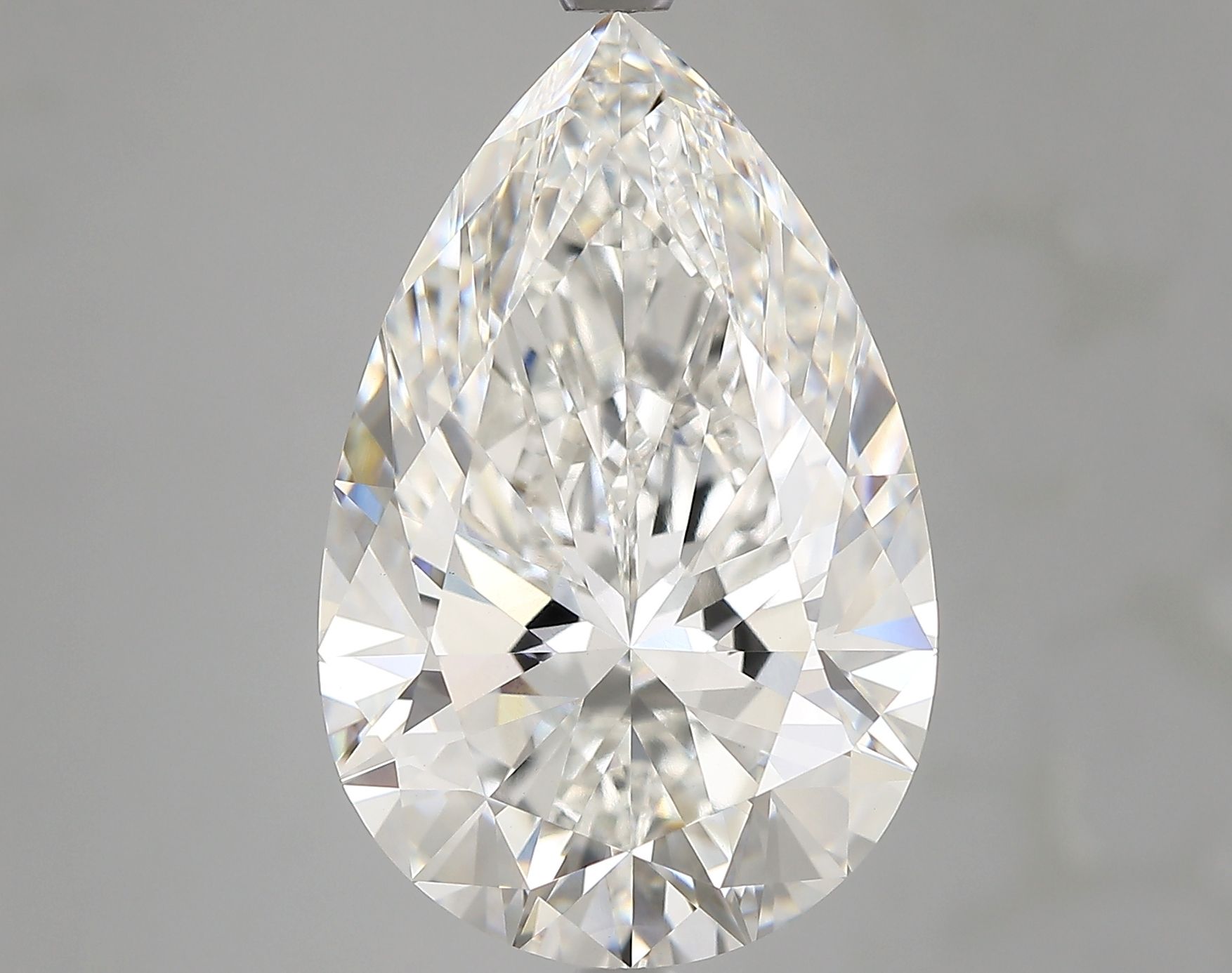 9.01 ct. pear Lab Grown Diamond front image
