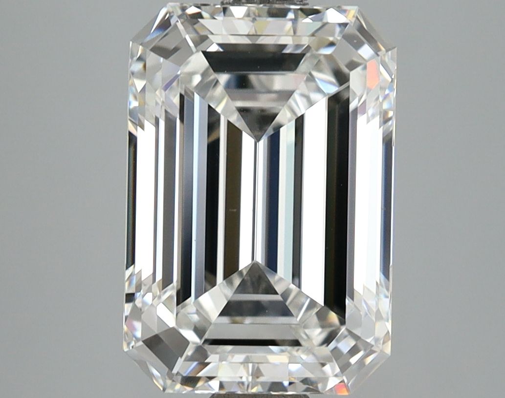 3.89 ct. emerald Lab Grown Diamond front image